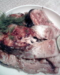 Стейк из лосося