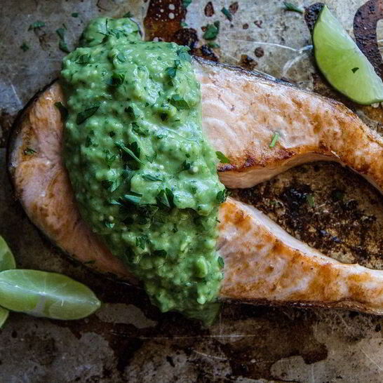 Рецепт стейк из рыбы