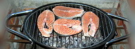 стейк из семги на углях. Шаг 5