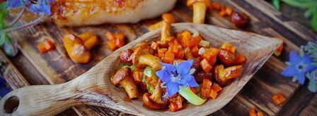 стейк из свинины на сковороде. Шаг 6