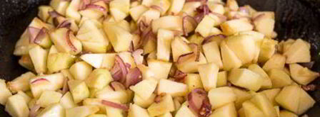 стейк из свинины с яблочным чатни. Шаг 6