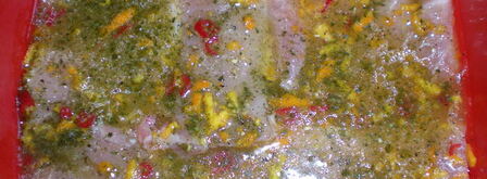 стейк по-карибски в маринаде с апельсинами и чили. Шаг 9