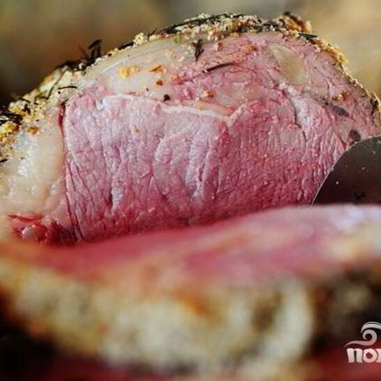 Рецепт стейк рибай с розмарином, тимьяном и чесноком