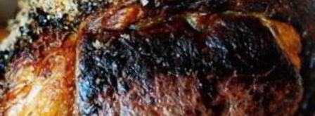 стейк рибай с розмарином, тимьяном и чесноком. Шаг 4