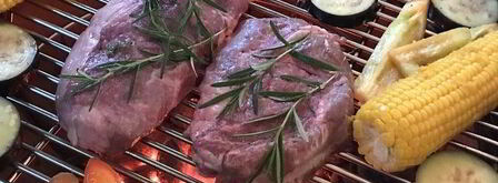 стейк с овощами на гриле. Шаг 3