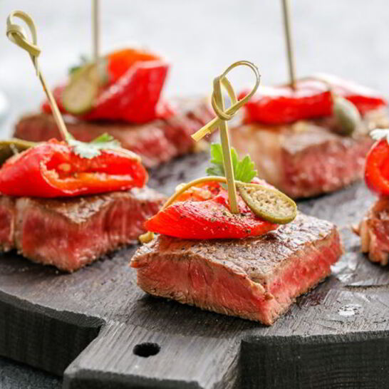 Рецепт стейк с перцем и каперсами