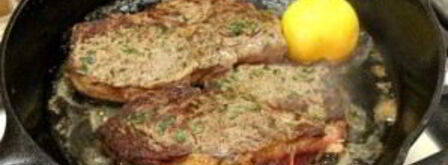 стейк с цитрусами. Шаг 6