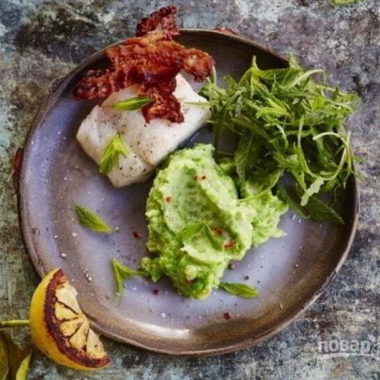 Рецепт стейк трески на гриле