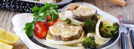 стейк трески в духовке. Шаг 12