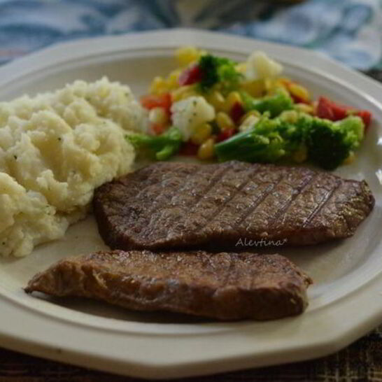 Рецепт стейк в лаймовом маринаде