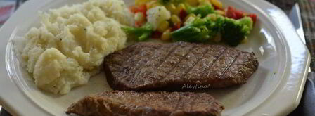 стейк в лаймовом маринаде. Шаг 4