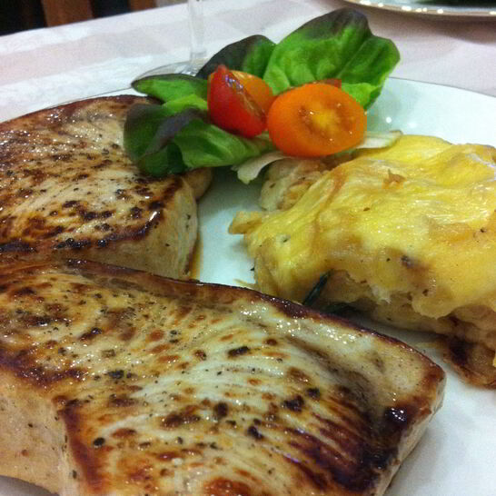 Рецепт стейки из рыбы-меч