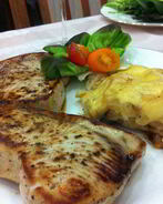 Стейки из рыбы-меч