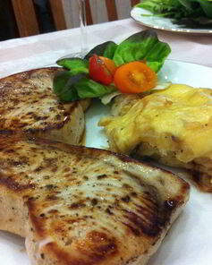 Стейки из рыбы-меч