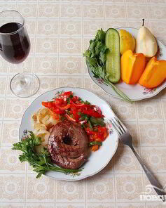 Стейки из телячьего сердца