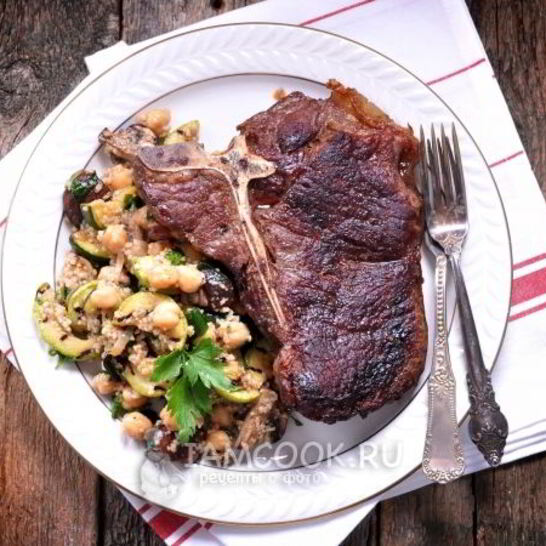 Рецепт тибон стейк