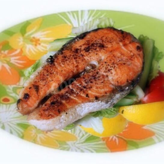 Рецепт запеченные стейки форели в духовке