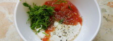 жареные стейки толстолоба со сметанно-томатным соусом. Шаг 2