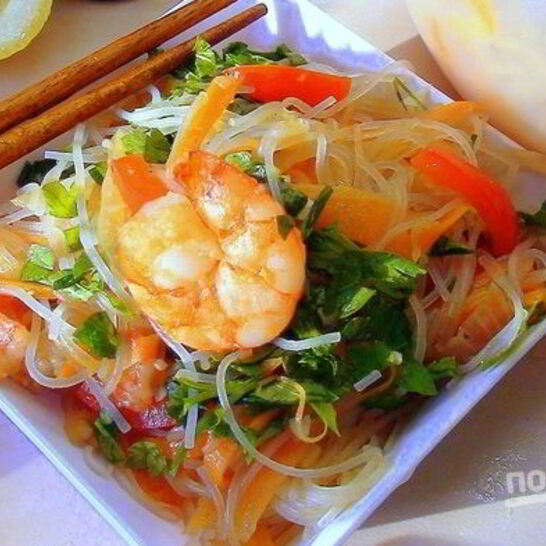 Рецепт стеклянная лапша