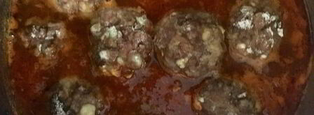 домашние тефтели в томатном соусе с зеленым булгуром. Шаг 8