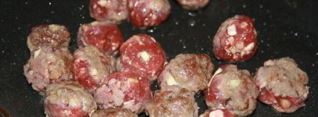 фунчоза с говяжьими тефтельками и овощами. Шаг 3