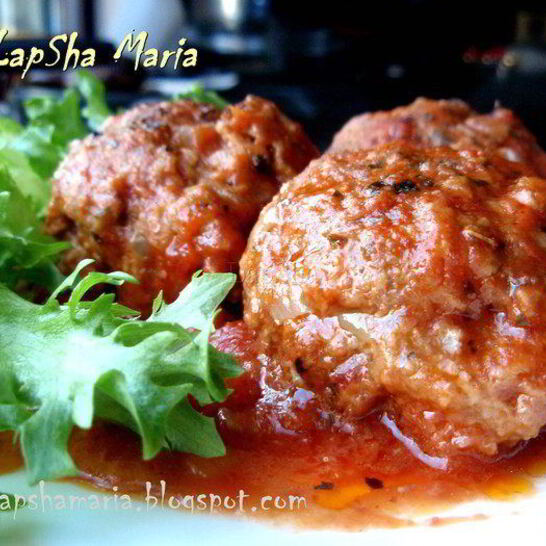 Рецепт говяжьи тефтели с фасолью и моцареллой