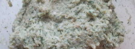 куриные тефтели со шпинатом и творогом. Шаг 4