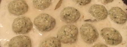 куриные тефтели со шпинатом и творогом. Шаг 9