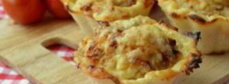 куриные тефтельки в картофельных корзиночках. Шаг 7