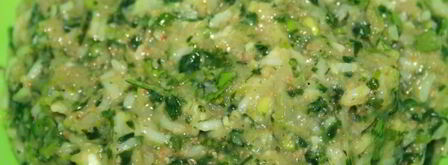 паровые куриные тефтельки с отрубями. Шаг 2