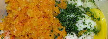 рисовые овощные тефтельки с белыми грибами. Шаг 5