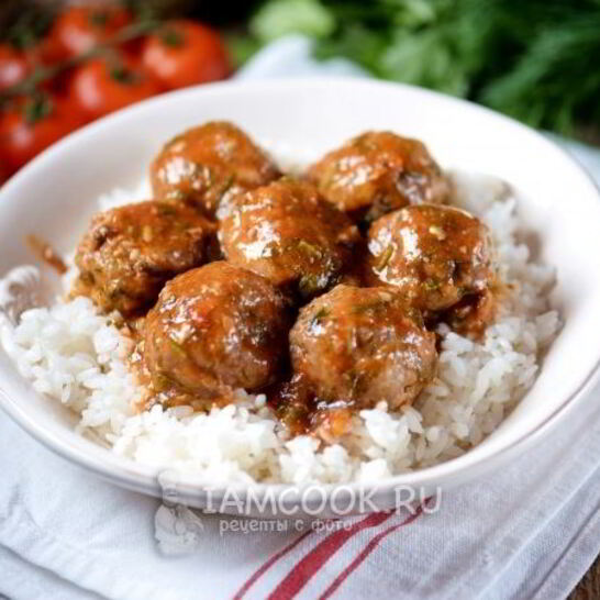 Рецепт тефтели без риса с подливкой
