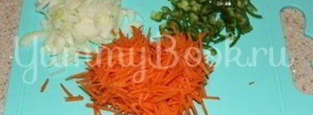 тефтели из морепродуктов с овощами. Шаг 2