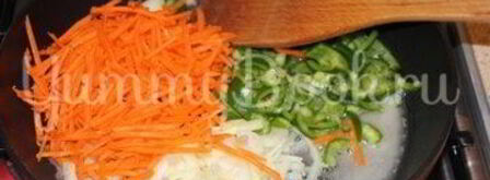 тефтели из морепродуктов с овощами. Шаг 4