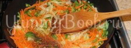 тефтели из морепродуктов с овощами. Шаг 5