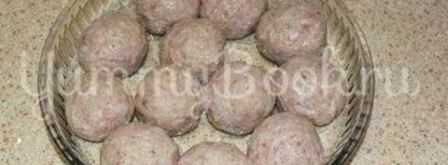 тефтели из мяса индейки в сливочном соусе. Шаг 4