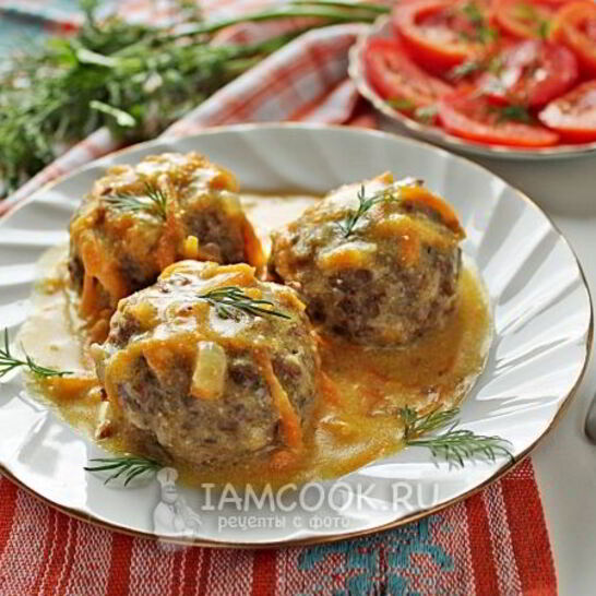 Рецепт тефтели с гречкой в мультиварке