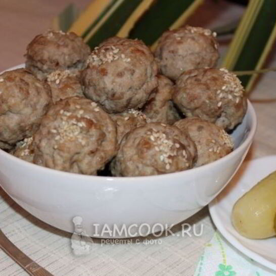 Рецепт тефтели с гречкой