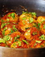 Тефтели с подливкой куриные