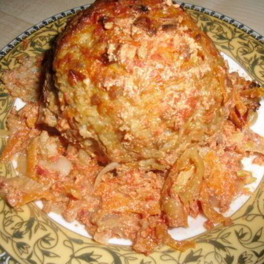 Рецепт тефтели с подливой