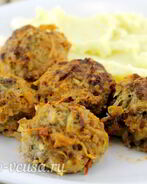 Тефтели с рисом в духовке