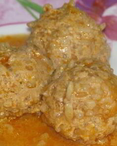 Тефтели с рисом в мультиварке