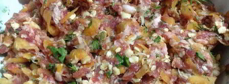 тефтели с тыквой в тыквенном соусе. Шаг 3