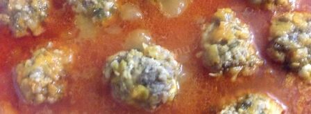 тефтели с тыквой в тыквенном соусе. Шаг 8