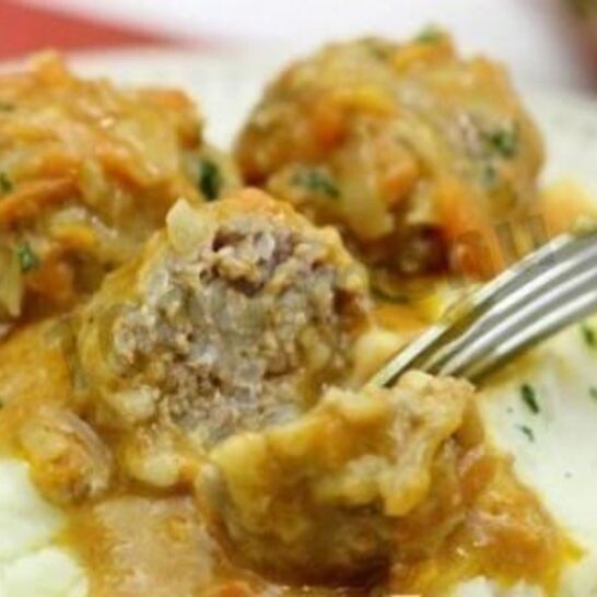 Рецепт тефтели в сливочном соусе в духовке