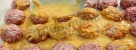 тефтели в сливочном соусе в духовке. Шаг 8