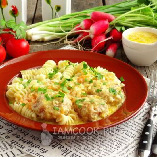 Рецепт тефтели в сметанном соусе в мультиварке