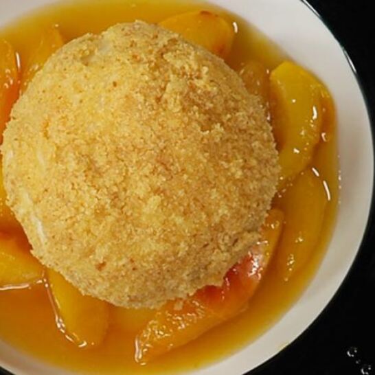 Рецепт творожные клецки со сливами