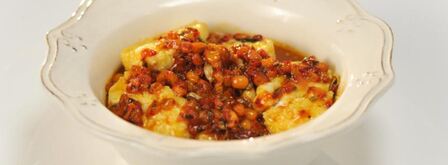 ленивые вареники с облепиховым соусом. Шаг 5