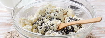 ленивые вареники с творогом и маком. Шаг 5